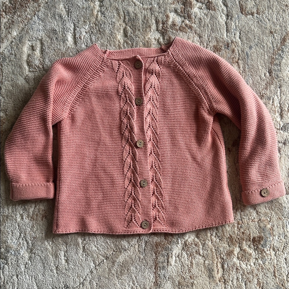Super cute girls knit sweater 100 cotton